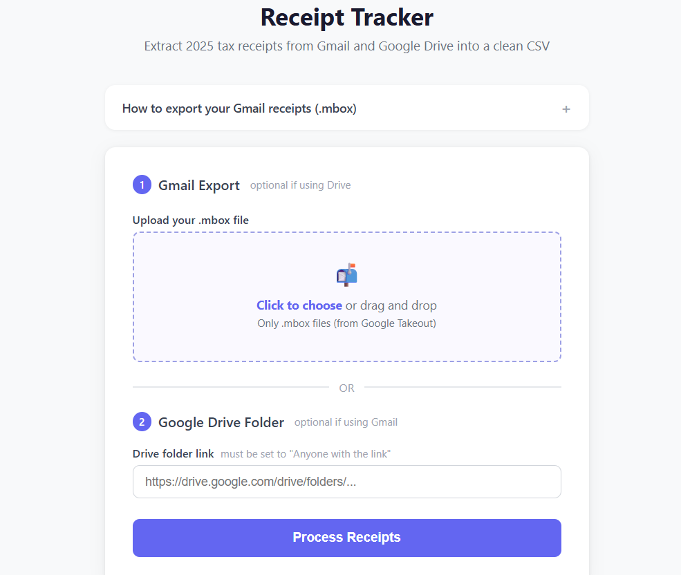 Receipt Processor